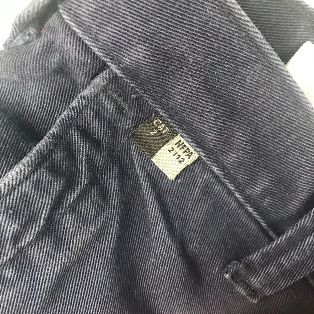 Carhartt FR Pants Mens 33x34 (34x28) Navy Twill Flame Resistant Workwear